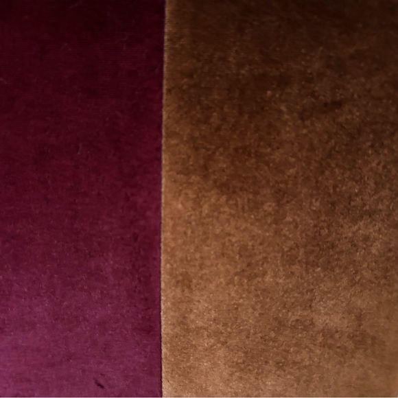 Anthropologie Tri-Color Velvet Handbag - Picture 8 of 9